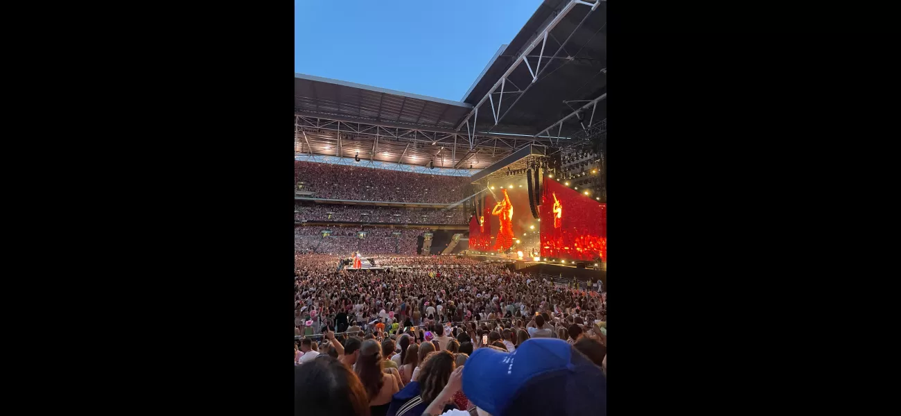 Harry Styles causes chaos and joy while revealing a fan's baby gender at Wembley concert.