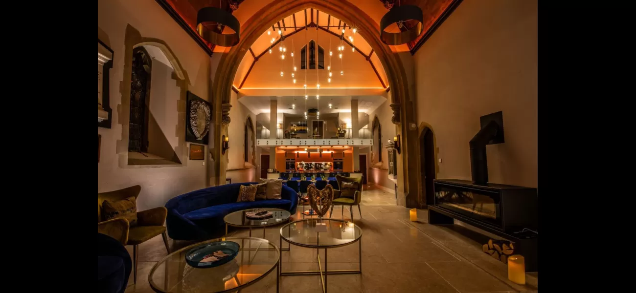 Converted church with unique features for sale at £2.2m.