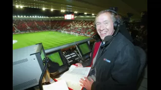 Martin Tyler ends his 30 year run commentating on Premier League matches.