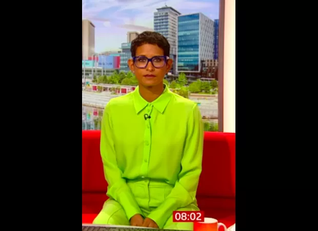 Viewers asked if Naga's outfit was a tribute to Britain's Got Talent's Viggo Venn.