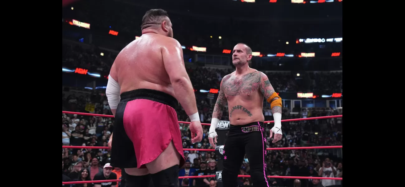 CM Punk blasts ‘soft’ critics and other wrestlers during explosive return at AEW Collision.