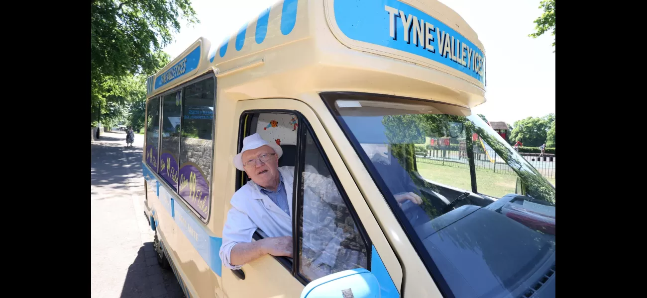 71-year-old ice-cream man forced to leave spot he's been at for 48 years.