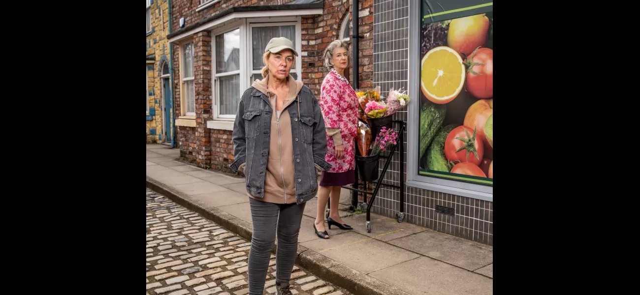 Claire Sweeney makes her debut on Coronation Street as the heroin addicted daughter of Evelyn.