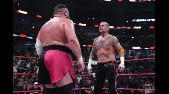 CM Punk blasts ‘soft’ critics and other wrestlers during explosive return at AEW Collision.
