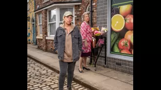 Claire Sweeney makes her debut on Coronation Street as the heroin addicted daughter of Evelyn.
