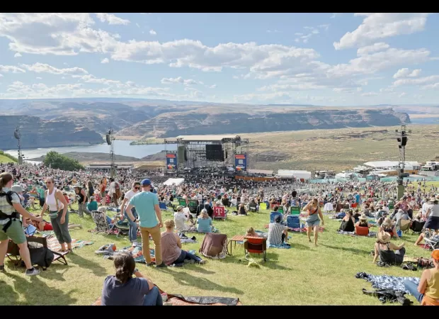 Music fest kept going to make sure people stayed away from the shooting.