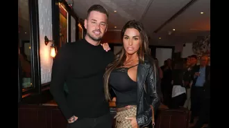 Katie Price rages at woman seen with ex Carl Woods in angry outburst.