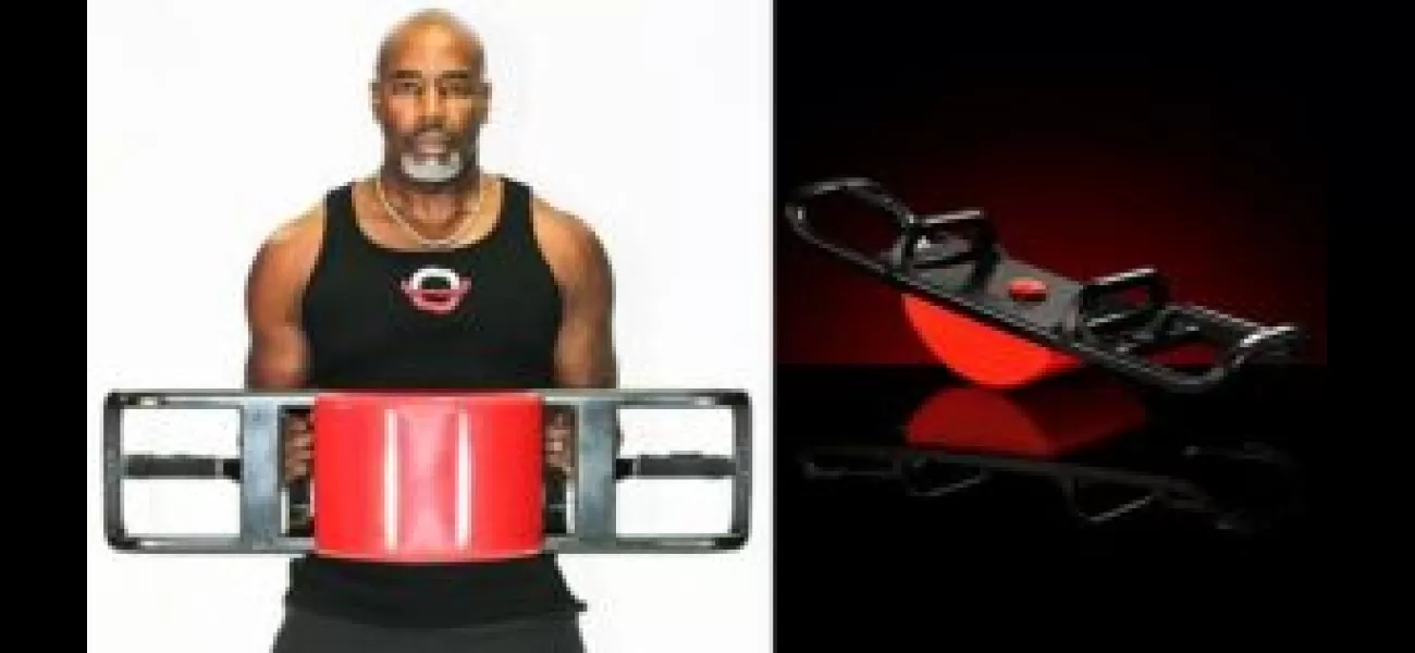 60-year-old invents new push-up bar for home & commercial gyms, revolutionizing personal fitness training.