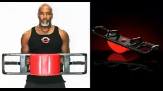 60-year-old invents new push-up bar for home & commercial gyms, revolutionizing personal fitness training.