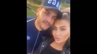 Charles Drury charged with assaulting Lauren Goodger on the day of their late baby daughter's funeral.