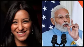 Sabrina Siddiqui is a WSJ journalist who asked PM Modi tough questions about Indian democracy.
