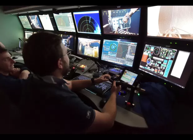 Victor 6000, an underwater robot, is the final hope to find the lost Titanic sub.