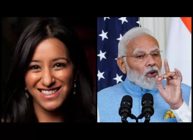 Sabrina Siddiqui is a WSJ journalist who asked PM Modi tough questions about Indian democracy.