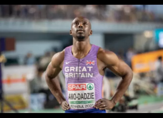 Eugene Amo-Dadzie goes from world's fastest accountant to one of Europe's fastest runners.