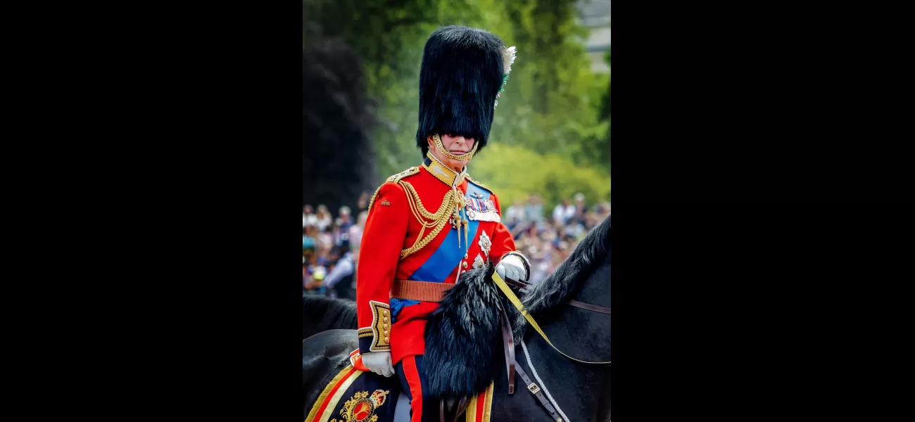 King Charles salutes troops on Armed Forces Day.