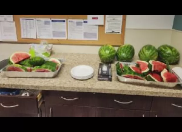 Toyota criticised for offering only watermelon at Juneteenth celebration.