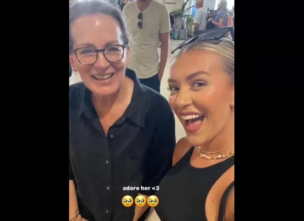 Molly spotted at airport, sparking speculation she'll return to Love Island villa after leaving abruptly.