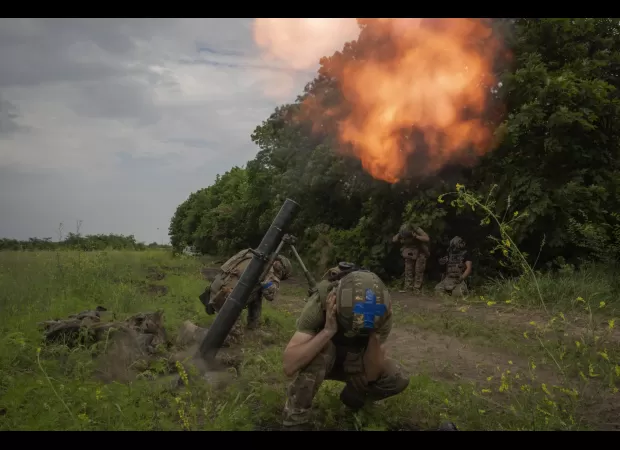 Ukraine takes action in east & south amid Russia's instability.