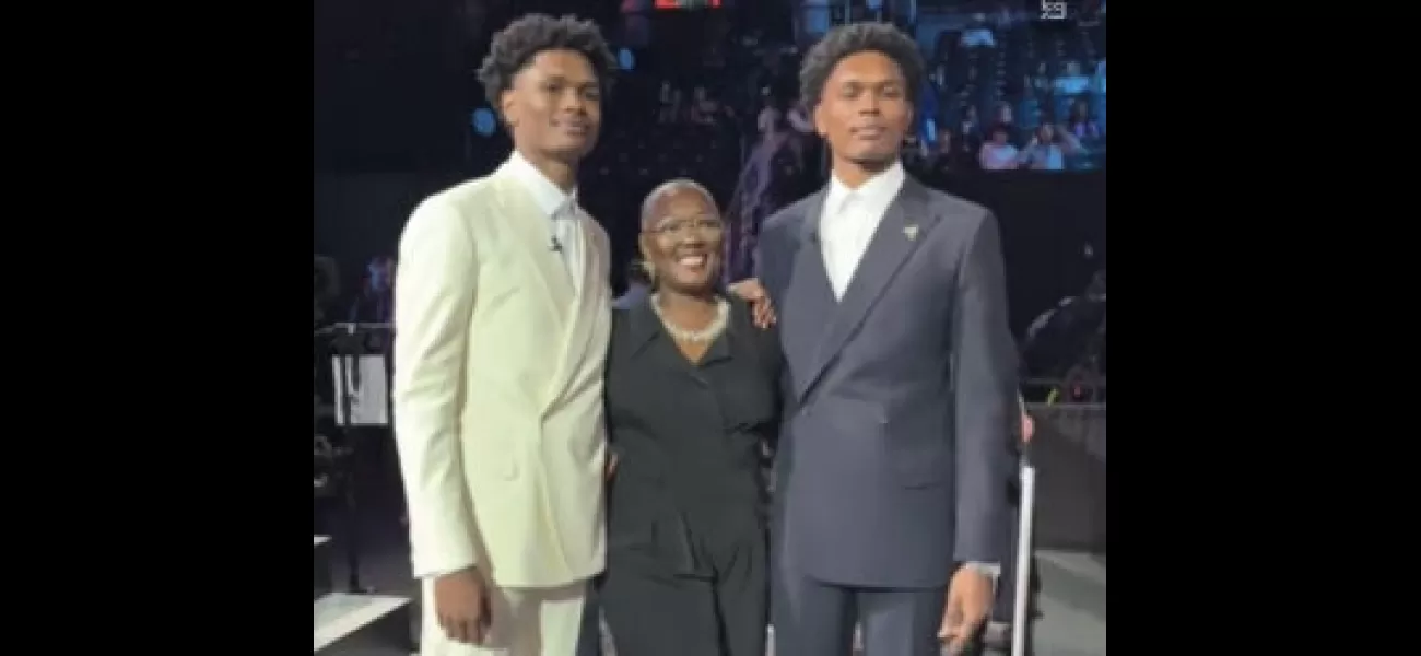 Thompson twins become first brothers to be picked in same NBA draft.