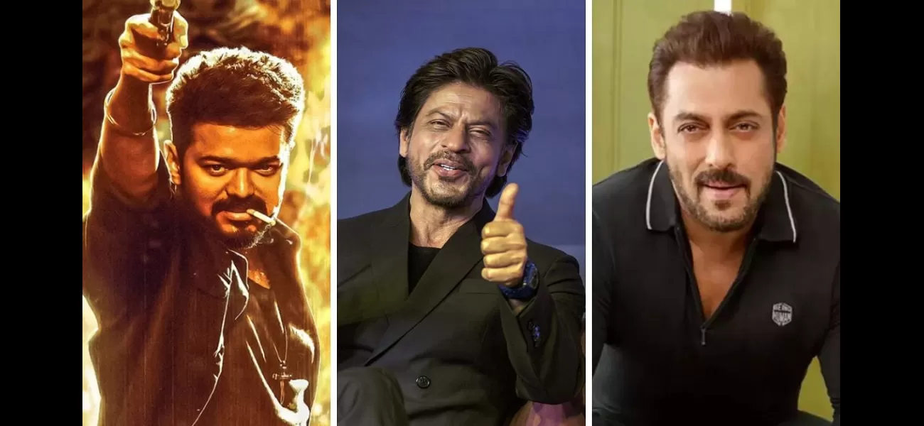 Vijay beats Bollywood's Khans to become India's highest-paid actor, with a fee of ₹200 Cr.