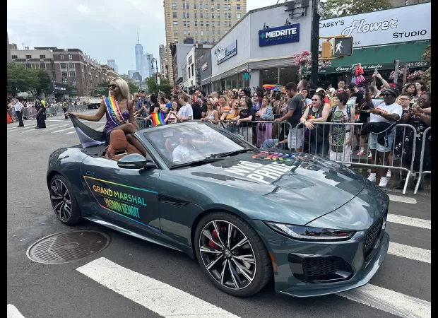 LGBTQ community celebrates Pride March in NYC to resist and oppose attacks on their rights.