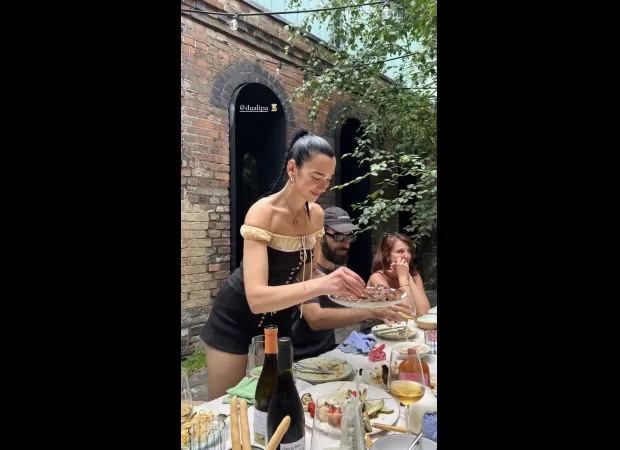 Dua Lipa reveals what she did instead of performing with Elton John at Glastonbury: 