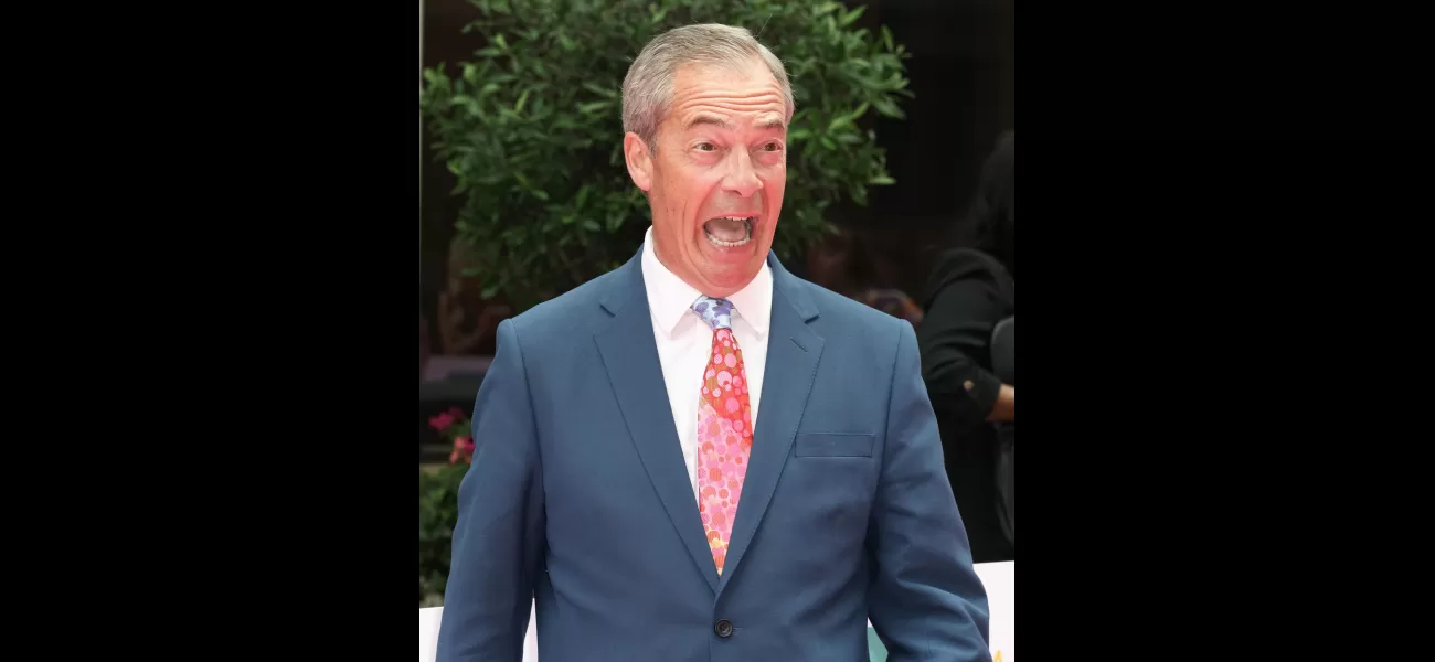 Nigel Farage met with jeers as he accepted an award for news presenter of the year.