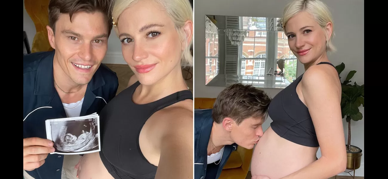 Pixie Lott and Oliver Cheshire are expecting their first baby, a year after tying the knot.