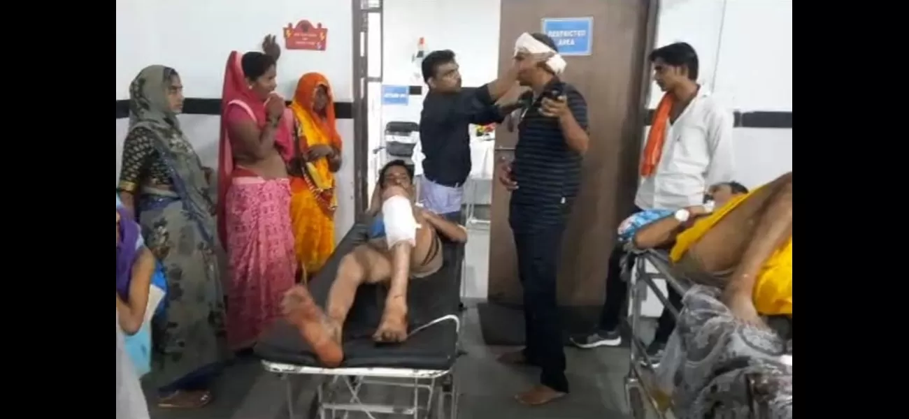 Farmers in Madhya Pradesh were shot at by sand mafia, leaving 2 injured.