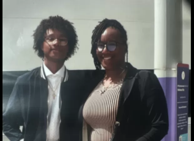 People celebrate justice served to Carlisha Hood and her 14 year old son for shooting in Chicago.