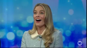 Margot Robbie embarrassed after forgetting what a 