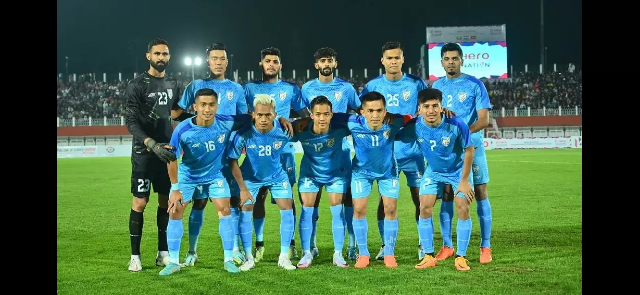 Half-time: India 0-0 Lebanon in Bengaluru SAFF Cup 2023 semifinal.