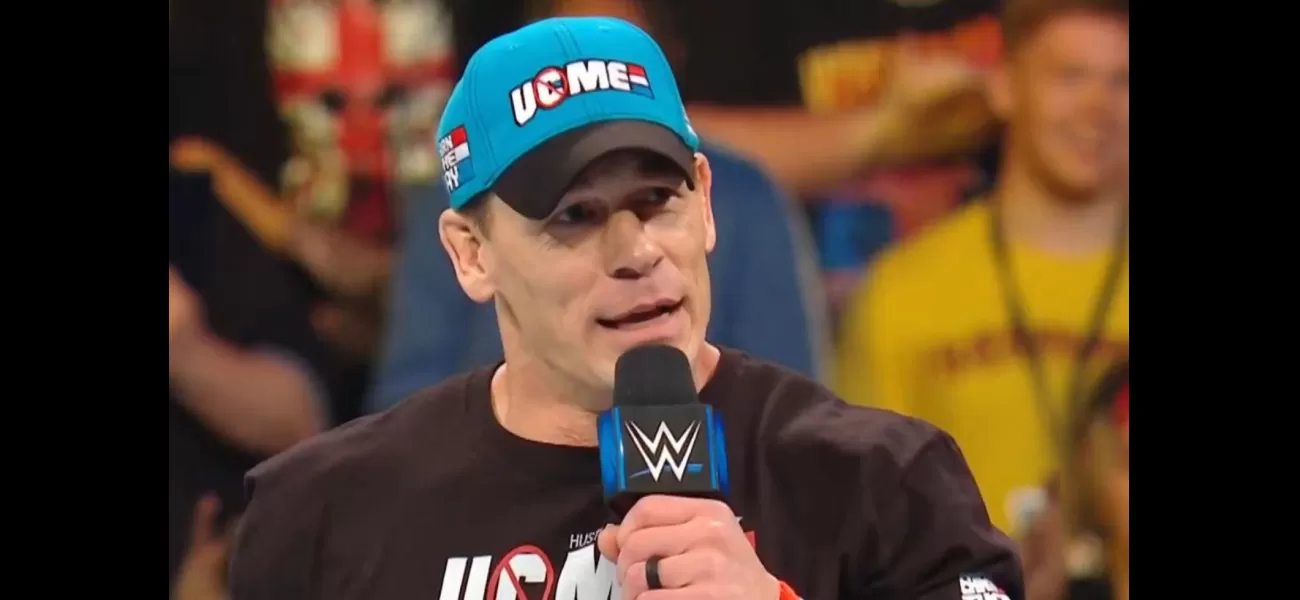 John Cena interrupts Money In The Bank and hints at a WrestleMania in London.