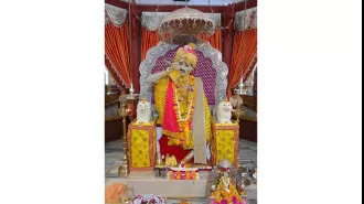 Indore's Samarth Sadguru Shri Gajanan Maharaj Sevashram getting ready to celebrate Guru Purnima.