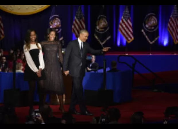 A rioter was arrested for allegedly attempting to breach the security of the Obamas' DC residence.