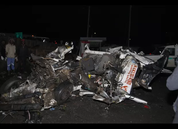 48+ people killed in truck crash on Kenyan highway.
