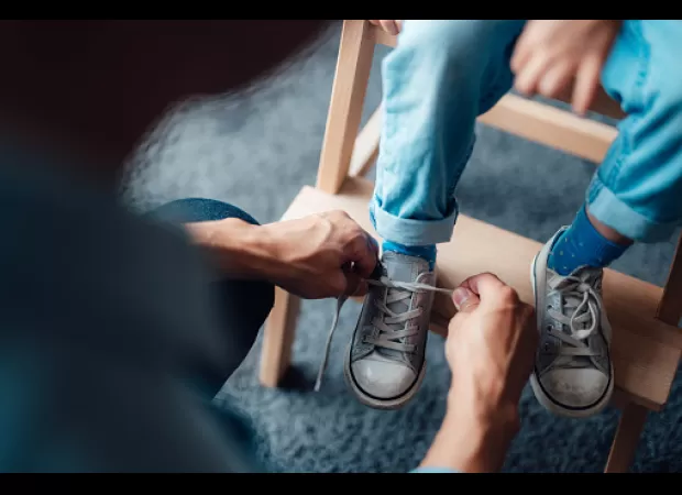 Foster child acted in an adult manner due to parenting their own parent.