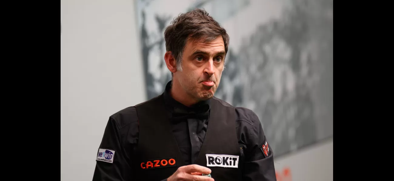 Ronnie O'Sullivan picks an unexpected spot as his favorite place to play snooker.