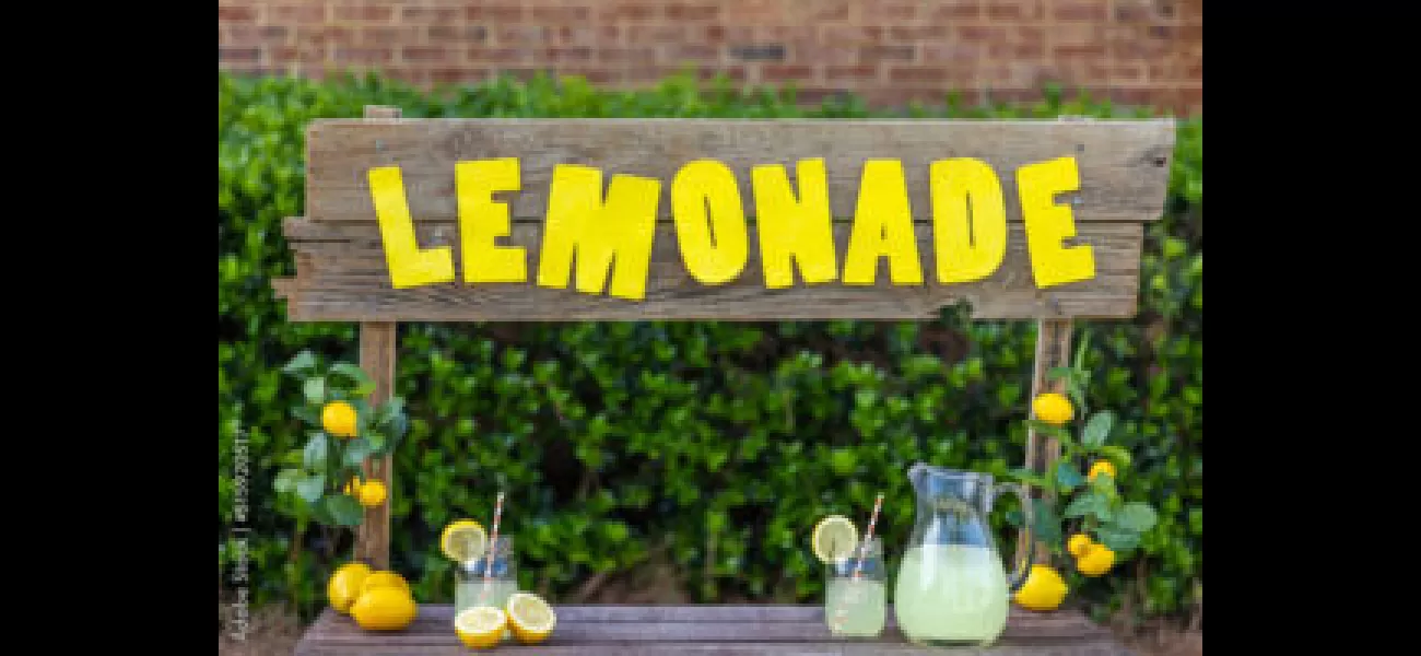 A kid was reported to the AL Labor Dept for running a lemonade stand.