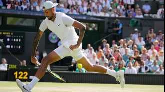 Nick Kyrgios withdraws from Wimbledon due to wrist injury on eve of tournament.