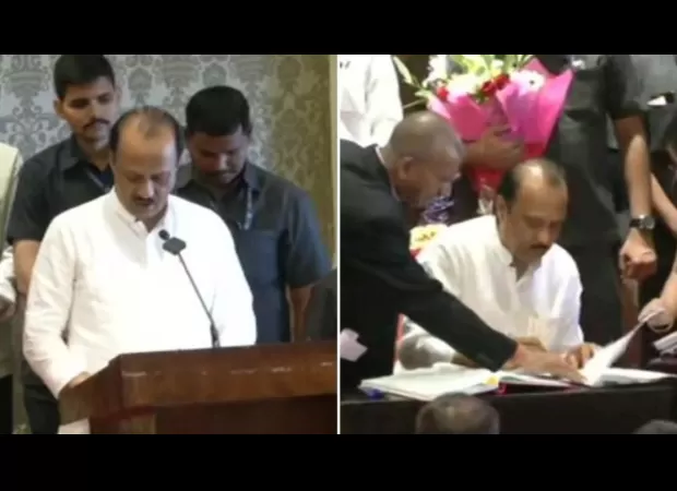 Ajit Pawar sworn in as Deputy CM & 8 loyalists appointed as ministers in Maharashtra Cabinet Swearing-In Ceremony.