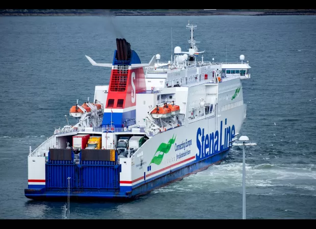 Man falls from ferry and dies while travelling from Belfast to Scotland.