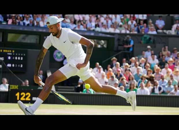 Nick Kyrgios withdraws from Wimbledon due to wrist injury on eve of tournament.