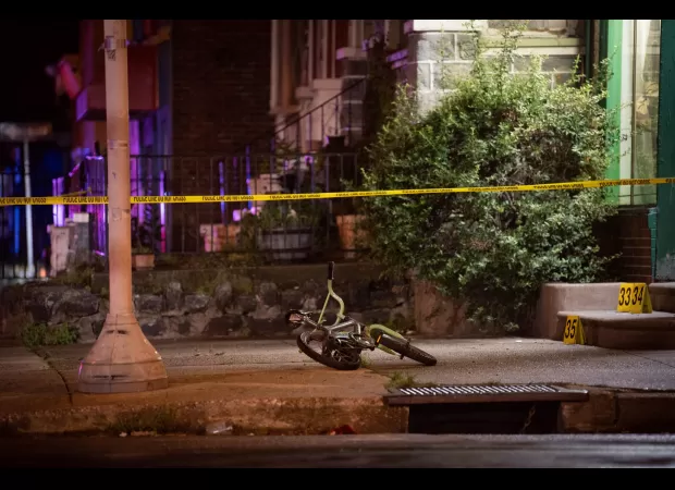Four dead, two kids hurt in Philadelphia shooting spree.