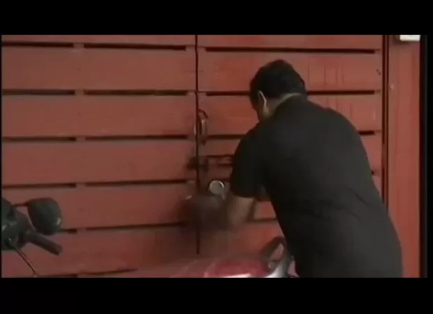 Ajit Pawar's faction embarrassed by locked out of their new office - keys 'missing'.