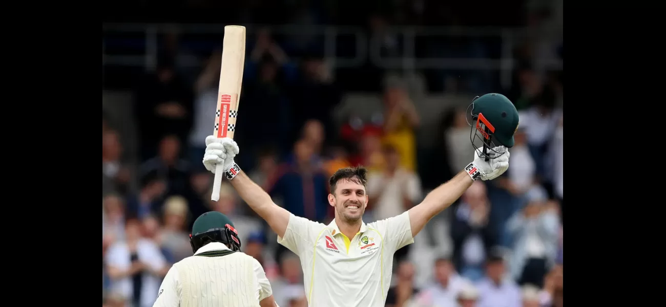 Mark Wood revives England's Ashes dreams after Mitchell Marsh's hundred in 3rd Test.