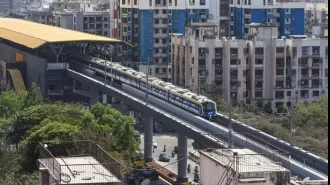Construction of metro pillars in the Mumbai Metropolitan Region is 73.09% complete.