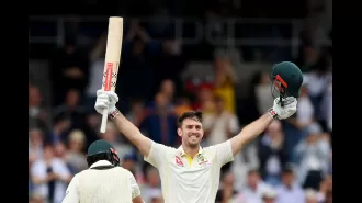 Mark Wood revives England's Ashes dreams after Mitchell Marsh's hundred in 3rd Test.