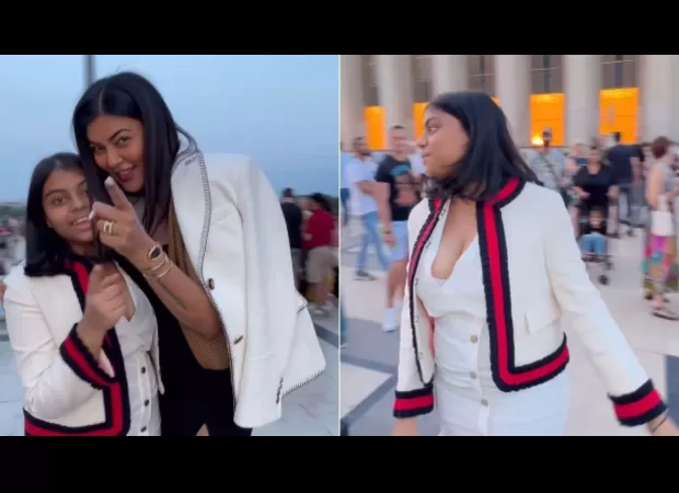 Sushmita's 14-yr-old daughter Alisah has been receiving hate for her outfit worn in Paris, with people questioning why she is showing cleavage.