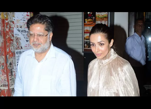 Malaika's father has been admitted to a hospital in Mumbai, she and her mother visited him.